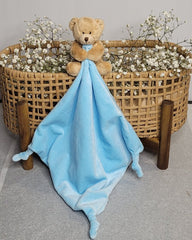 Bear Comfort Blanket and Bath Soak Gift Set