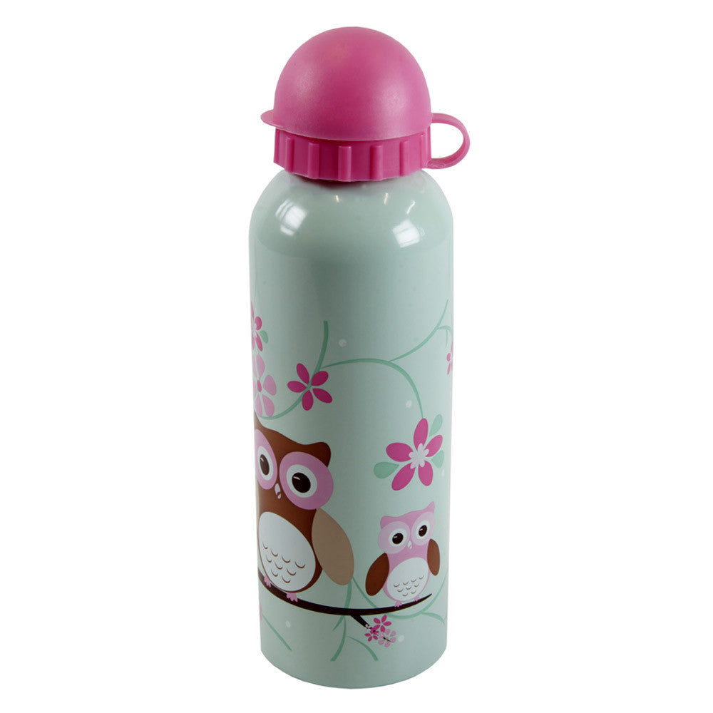 Bobble Art Drink Bottle Stainless Steel Owl