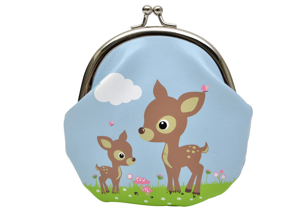 Bobble Art Coin Purse Woodland