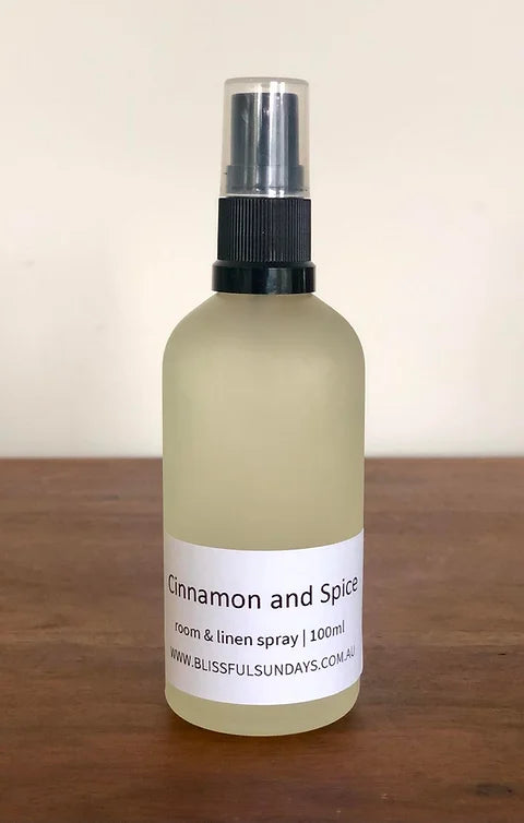 Blissful Sundays Room and Linen Spray - Cinnamon and Spice