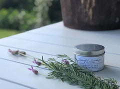 Blissful Sundays Soy Candle - Travel Tins - Sweet Dreams