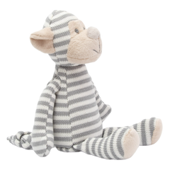 Monkey Cotton Knit Toy and Candle Gift Set