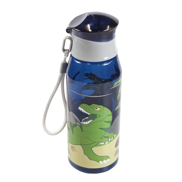 Bobble Art Drink Bottle Plastic - Dinosaurs