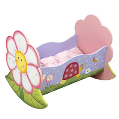 Teamson Dolls Rocking Bed Magic Garden