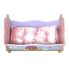 Teamson Dolls Rocking Bed Magic Garden