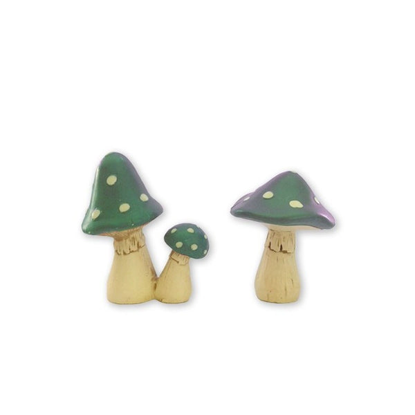 Lil Fairy Door Accessories -  Green Mushroom