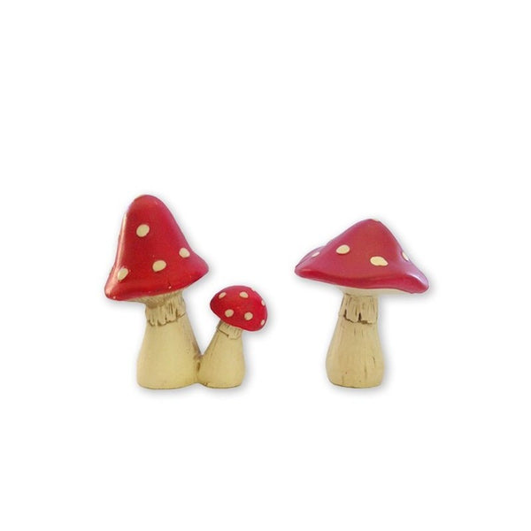 Lil Fairy Door Accessories -  Red Mushroom