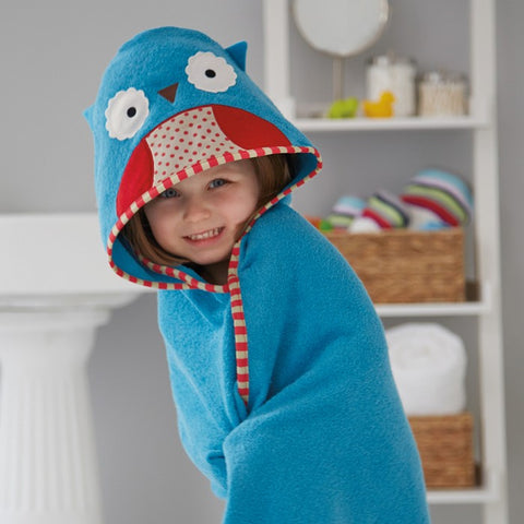 Hooded best sale owl towel