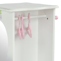 Olivia's Little World Doll Furniture - Dresser with 3 Hangers