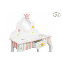Kids Furniture - Fantasy Fields Princess and Frog Vanity Table and Stool