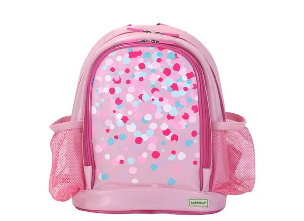Bobble Art Backpack Confetti - Large PVC backpack for kids