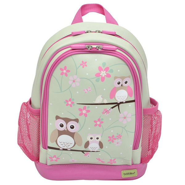 Bobble Art Backpack Owl - Large PVC backpack for kids