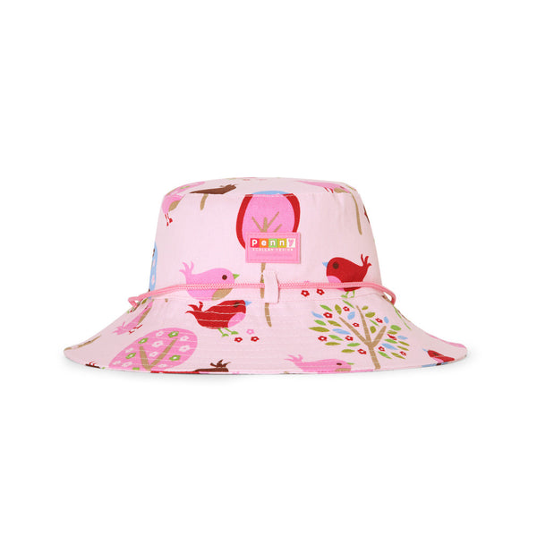 Penny Scallan Broad Brimmed Hat Chirpy Bird