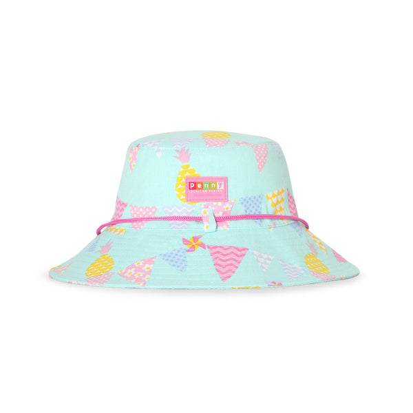 Penny Scallan Broad Brimmed Hat Pineapple Bunting