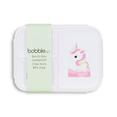 Bobble Art Large Bento Box - Unicorn
