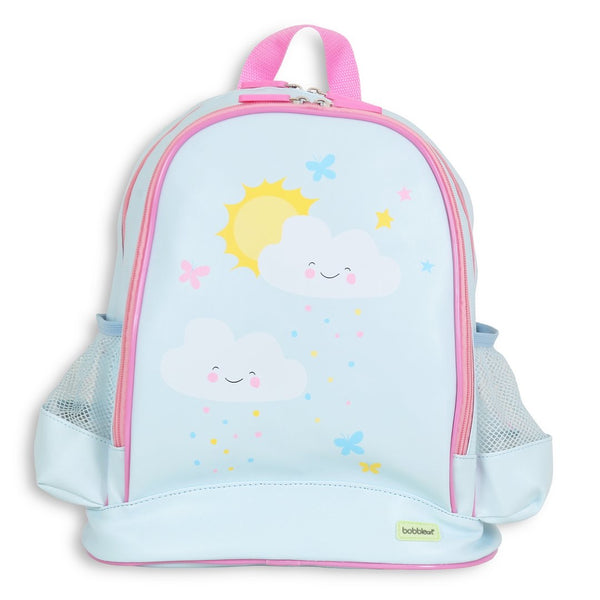Bobble Art Backpack Happy Clouds - Large PVC backpack for kids