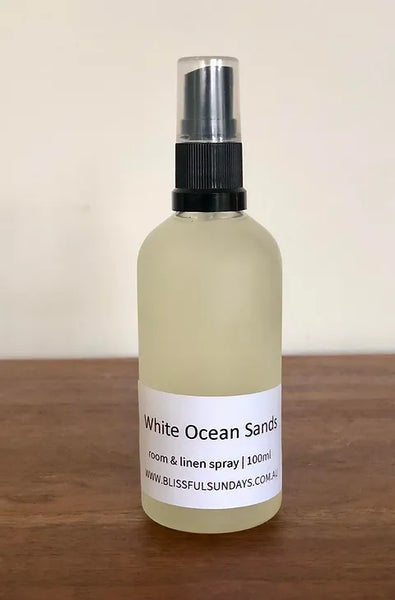 Blissful Sundays Room and Linen Spray - White Ocean Sands