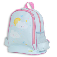 Bobble Art Backpack Happy Clouds - Large PVC backpack for kids