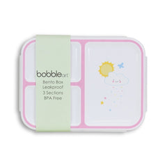 Bobble Art Large Bento Box - Happy Clouds