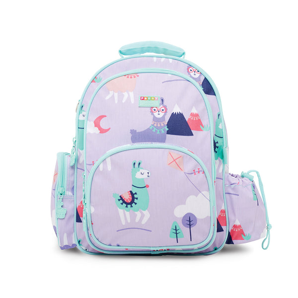 Penny Scallan Backpack Loopy Llama- Large Backpack for kids