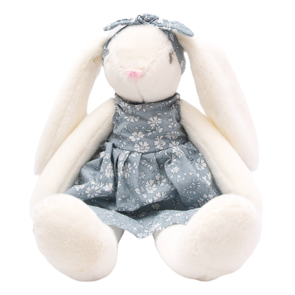 Petite Vous Lucy the Rabbit Soft Toy (Blue)